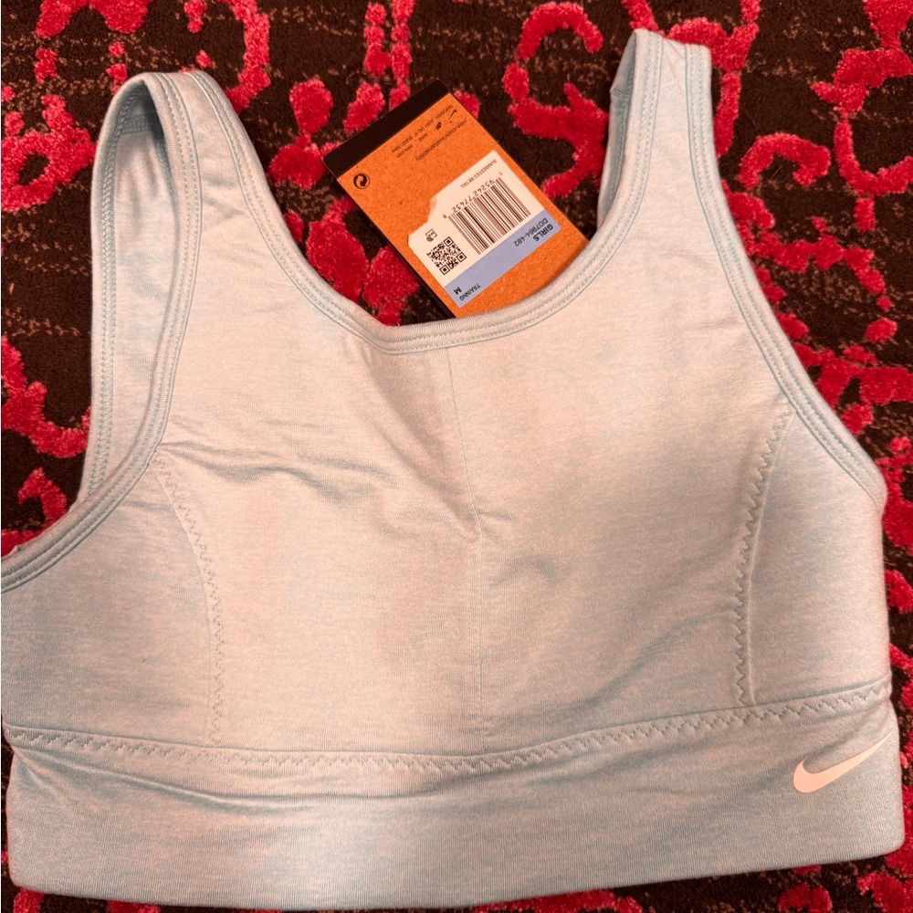 Nike Women's Light Blue Sports Bra